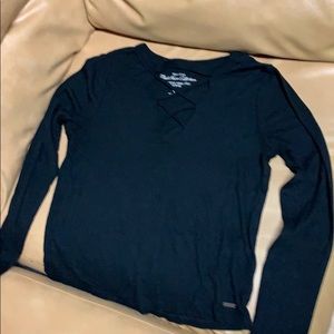 Black long sleeve shirt